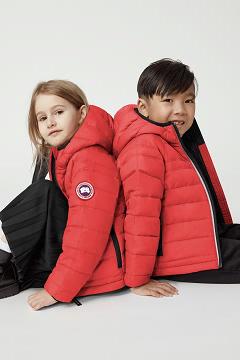 Chamarras Canada Goose Niños Outlet - Bobcat Chaqueta De Plumas Rojos CE9456821